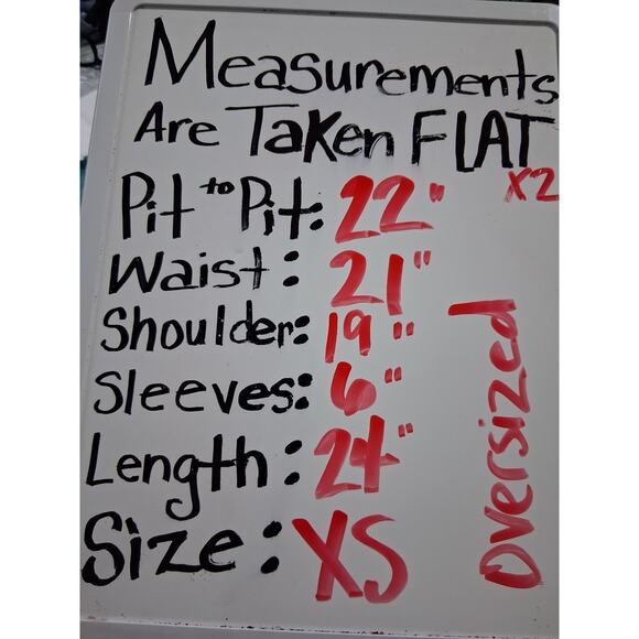 Free People We The Free Women's suze XS Oversized Grungecore Clarity Ringer Tee - Picture 11 of 12